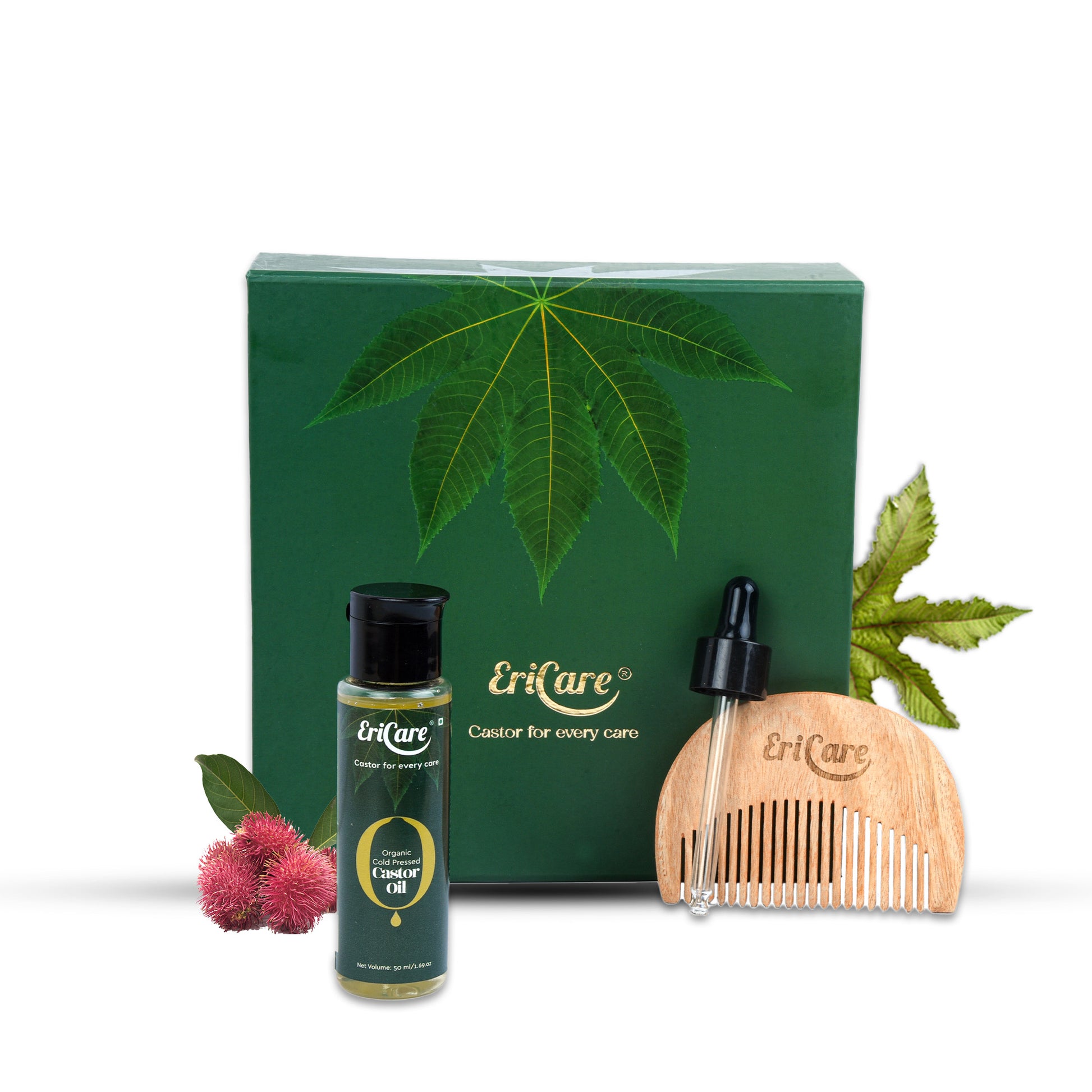 Organic cold pressed castor oil Hair Care for long strong hair, hair growth and voluminous hair
