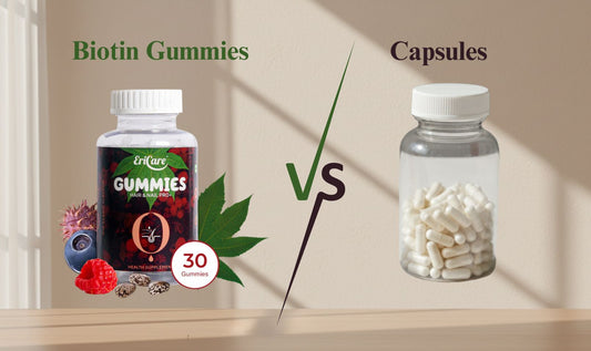 Biotin Gummies vs Capsules: Which One is Better for Hair Health?