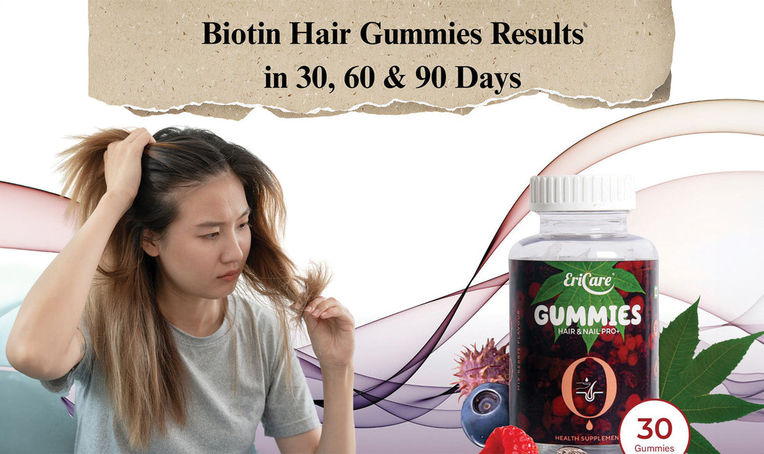 Biotin Hair Gummies Results: What to Expect in 30, 60 & 90 Days