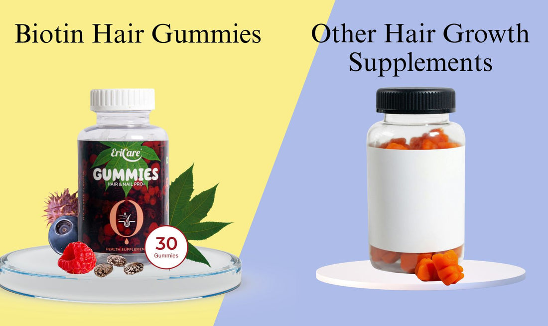 Biotin Hair Gummies vs. Other Hair Growth Supplements: Which Is Better?