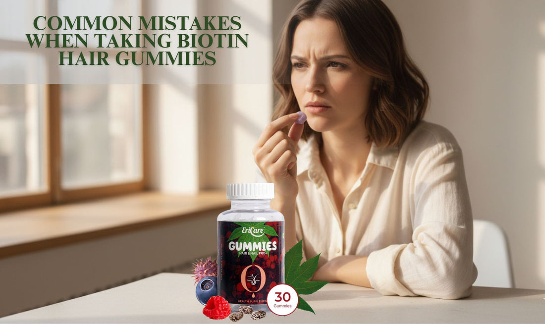 Common Mistakes When Taking Biotin Hair Gummies