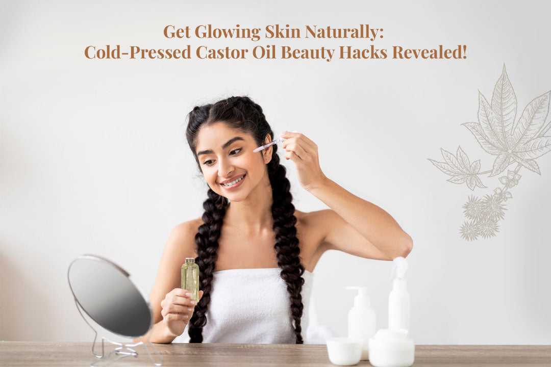 how cold pressed castor oil can act as an anti aging oil and aid in wrinkle free skin