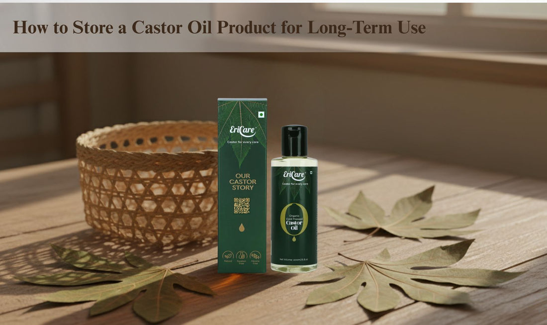Natural storage of Castor Oil Product in warm indoor environment