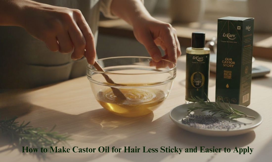How to Make Castor Oil for Hair Less Sticky and Easier to Apply (Practical Guide)
