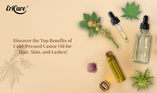 Benefits of castor oil on hair, skin and eyelashes