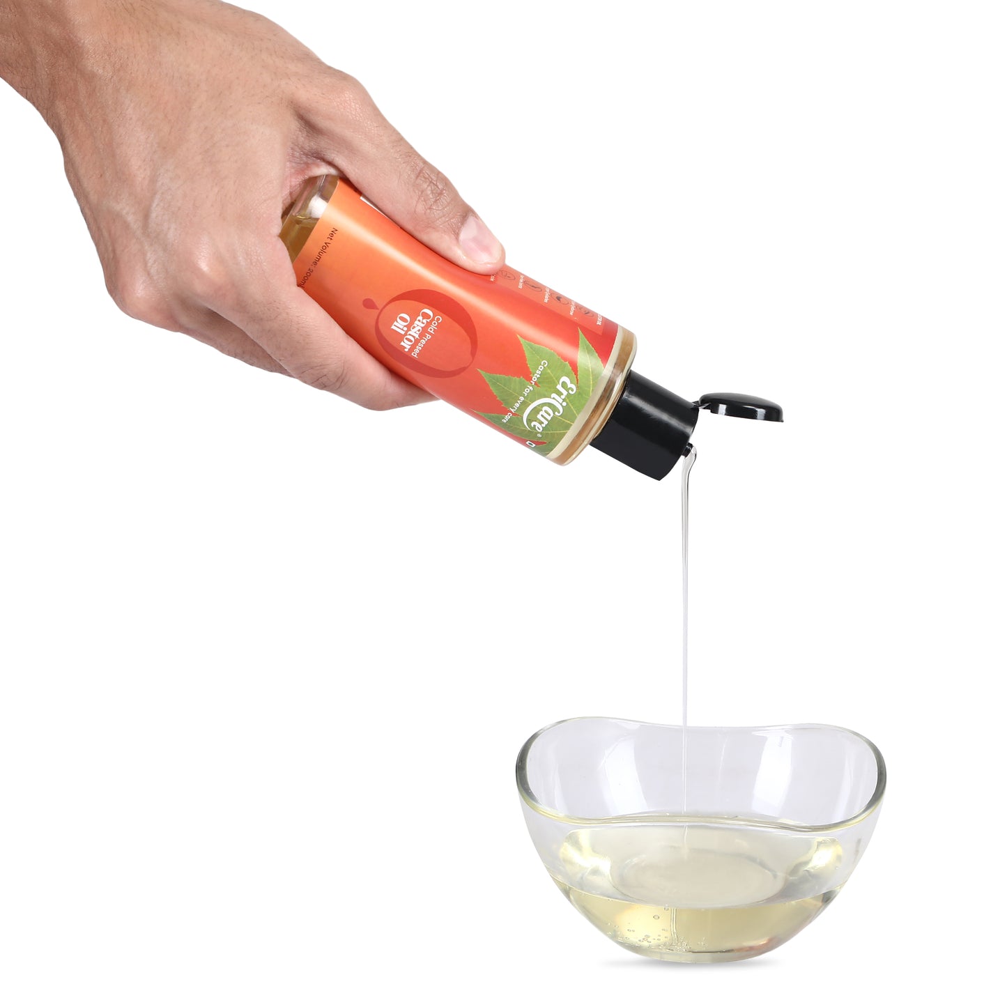 Cold-Pressed Castor Oil: For Hair & Skin Care - 200ML | EriCare®