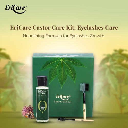 Organic Castor Oil Eyelashes Kit