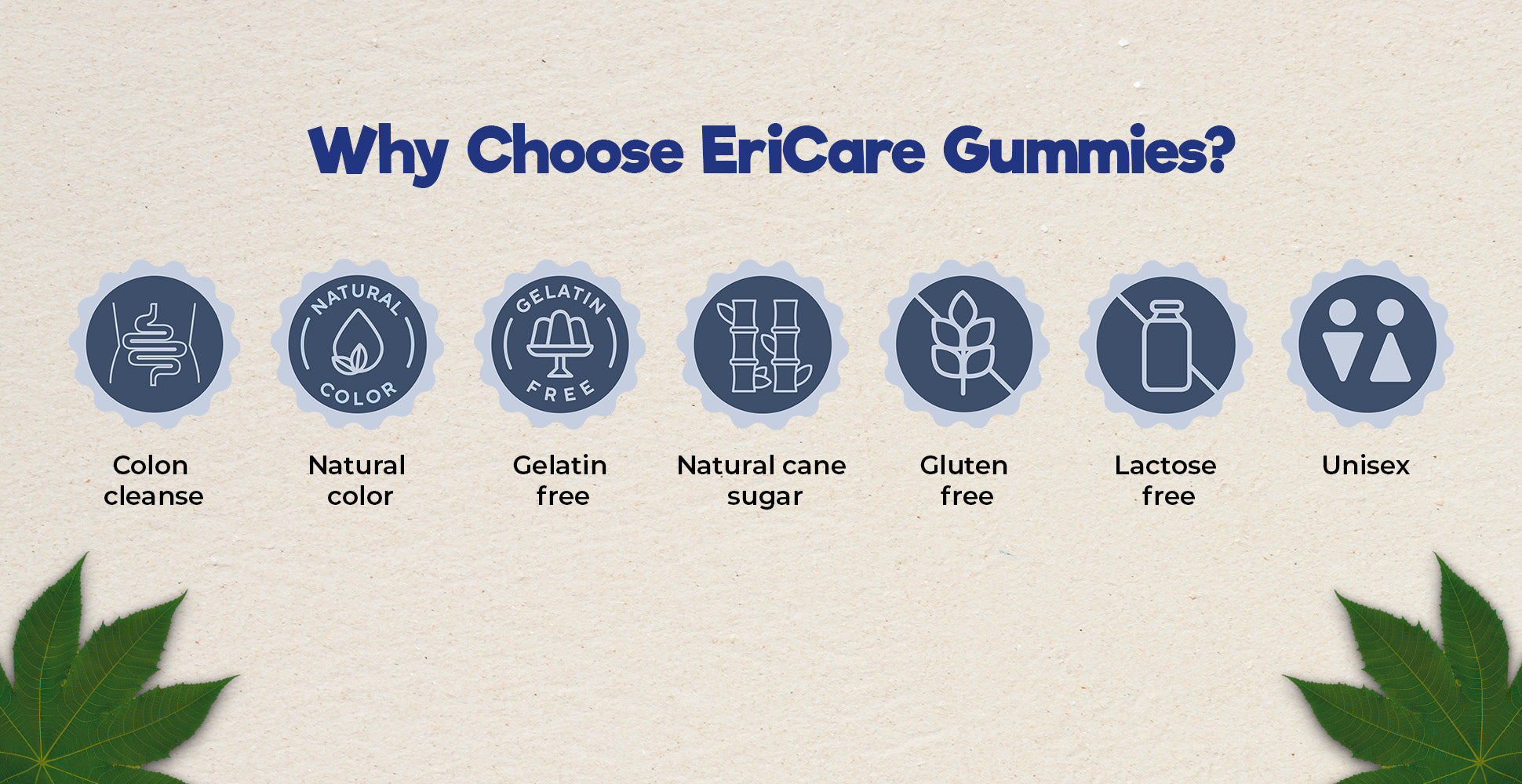 Why choose EriCare Colon cleanse gummies over drinking castor oil